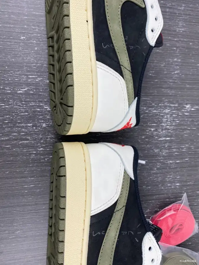 Air Low x DZ4137-106 WMNS Jordan 1 Scott Olive Travis OG 0705